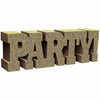 Amscan DECORATIONS Glitter Gold Party! Sign