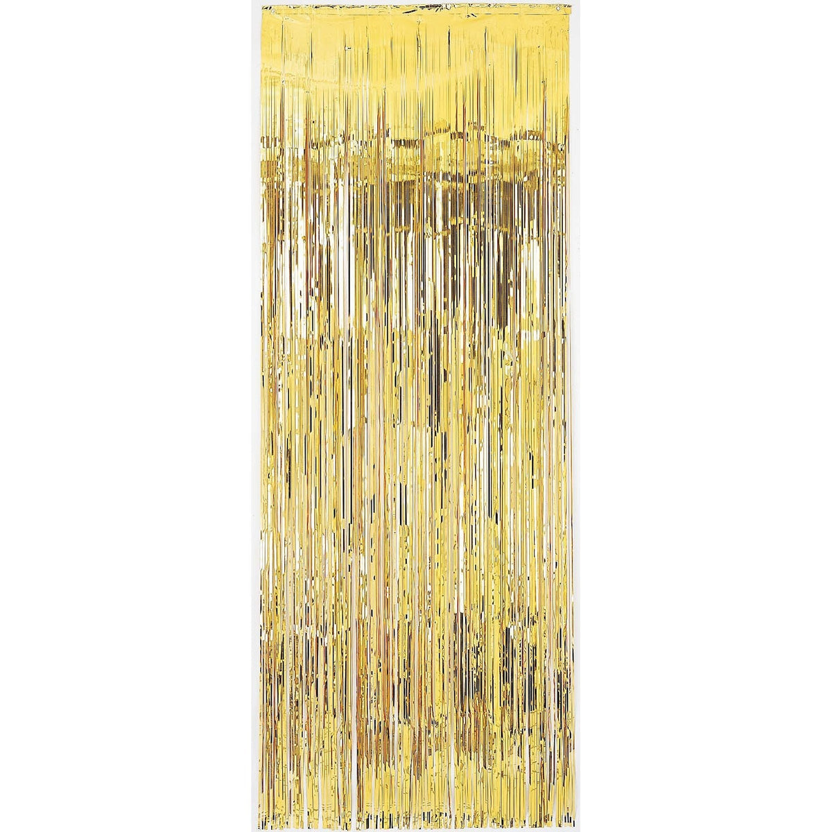 Amscan DECORATIONS Gold Metallic Curtain