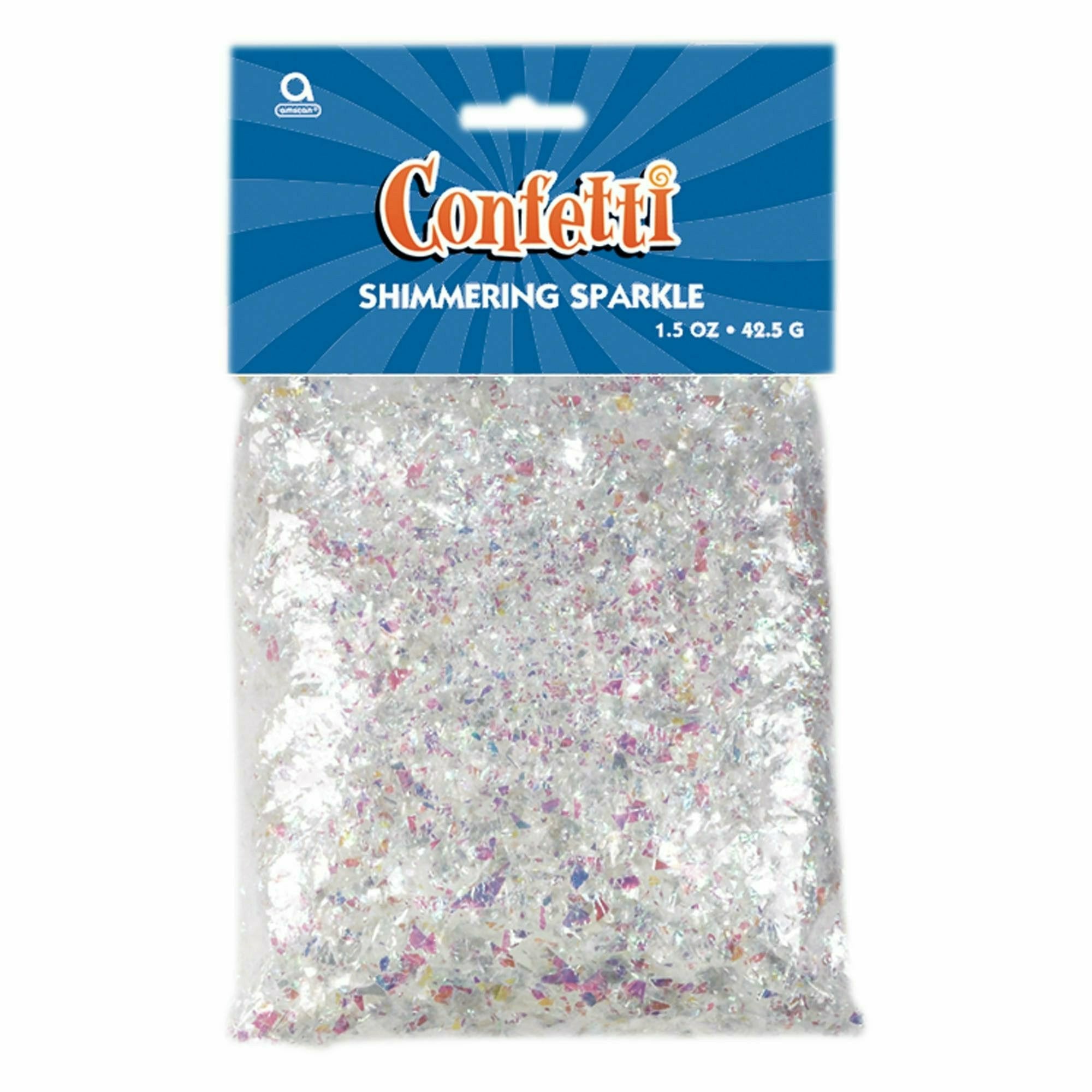 Amscan DECORATIONS Iridescent Shimmering Sparkle Confetti