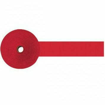 Amscan DECORATIONS Jumbo Roll Party Crepe Streamer Apple Red