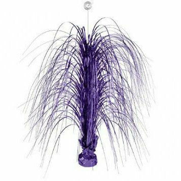 Amscan DECORATIONS Large Foil Spray Centerpiece - Purple