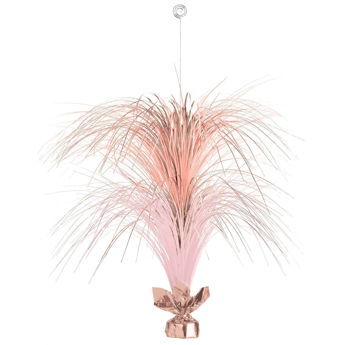 Amscan DECORATIONS Large Spray Centerpiece - Rose Gold/Blush