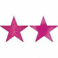 Amscan DECORATIONS Light Pink Star Cutout 5&quot;