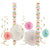 Amscan DECORATIONS Paper and Foil Decorating Kit Pastel