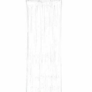 Amscan DECORATIONS WHITE PLASTIC CURTAIN