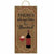 Amscan DECORATIONS WINE HANGING BOARD