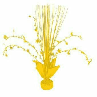 Amscan DECORATIONS YELLOW SPRAY WEIGHT