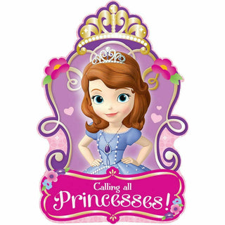 Disney Sofia the First Invitations