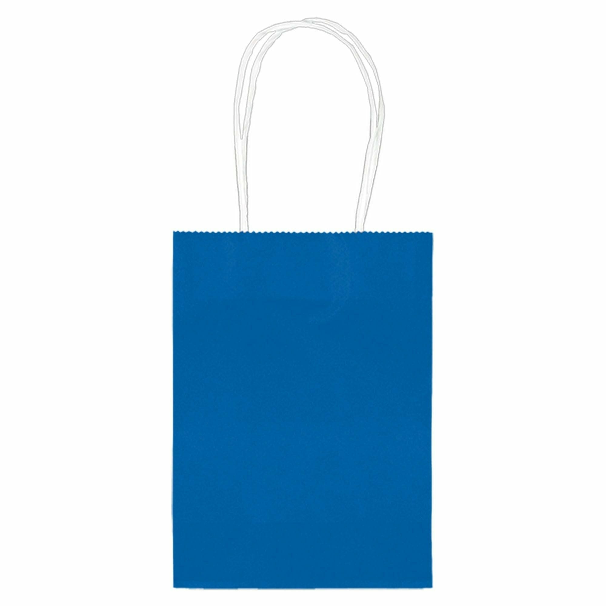 Amscan GIFT WRAP Kraft Bag - Bright Royal Blue