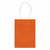 Amscan GIFT WRAP Kraft Bag - Orange