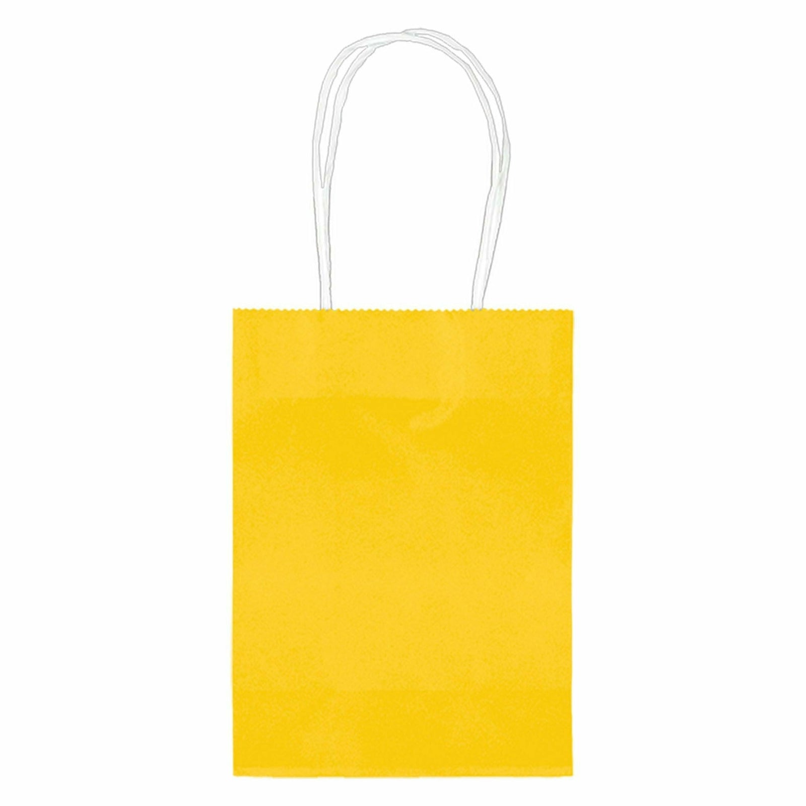 Amscan GIFT WRAP Kraft Bag - Yellow