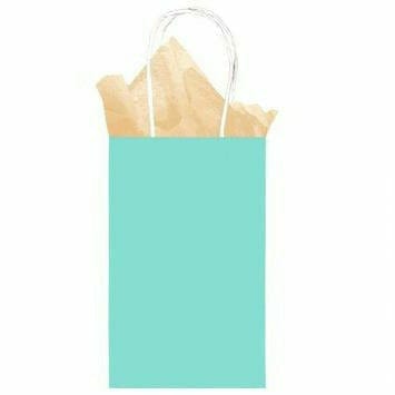 Amscan GIFT WRAP Robin's Egg Blue - Cub Bag Value Pack