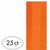 Amscan GIFT WRAP Small Orange Plastic Treat Bags 25ct