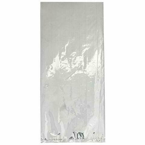 Amscan GIFT WRAP TREAT BAGS SILVER SMALL