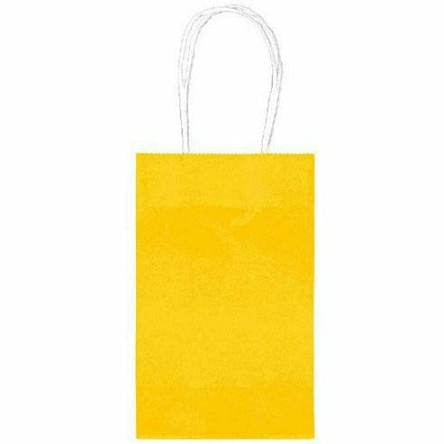 Amscan GIFT WRAP Yellow - Cub Bag Value Pack