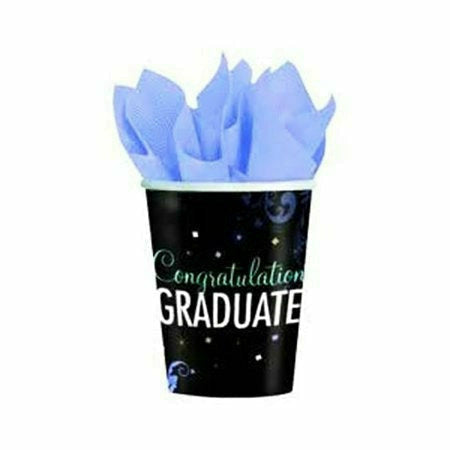 Amscan Graduation 'Deans List' Paper Cups