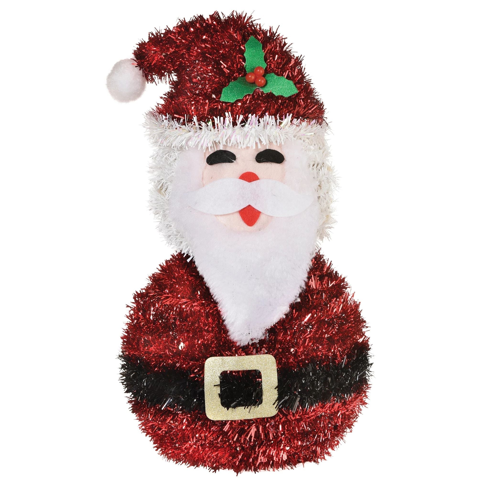 Amscan HOLIDAY: CHRISTMAS 3D Deluxe Tinsel Santa