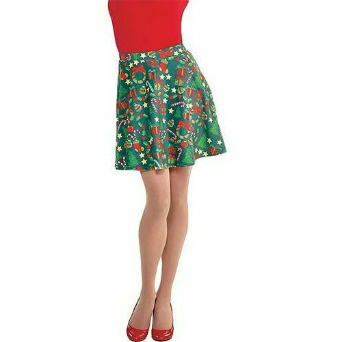 Amscan HOLIDAY: CHRISTMAS Adult Colorful Christmas Skirt