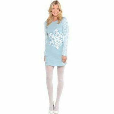 Amscan HOLIDAY: CHRISTMAS Adult Snowflake Dress Standard Size