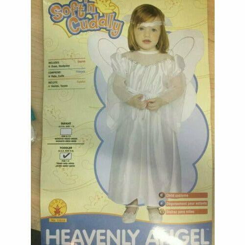 Amscan HOLIDAY: CHRISTMAS Angel Costume Dress Up Play Time Child Heavenly Angel Christmas Costume Tod 2-4