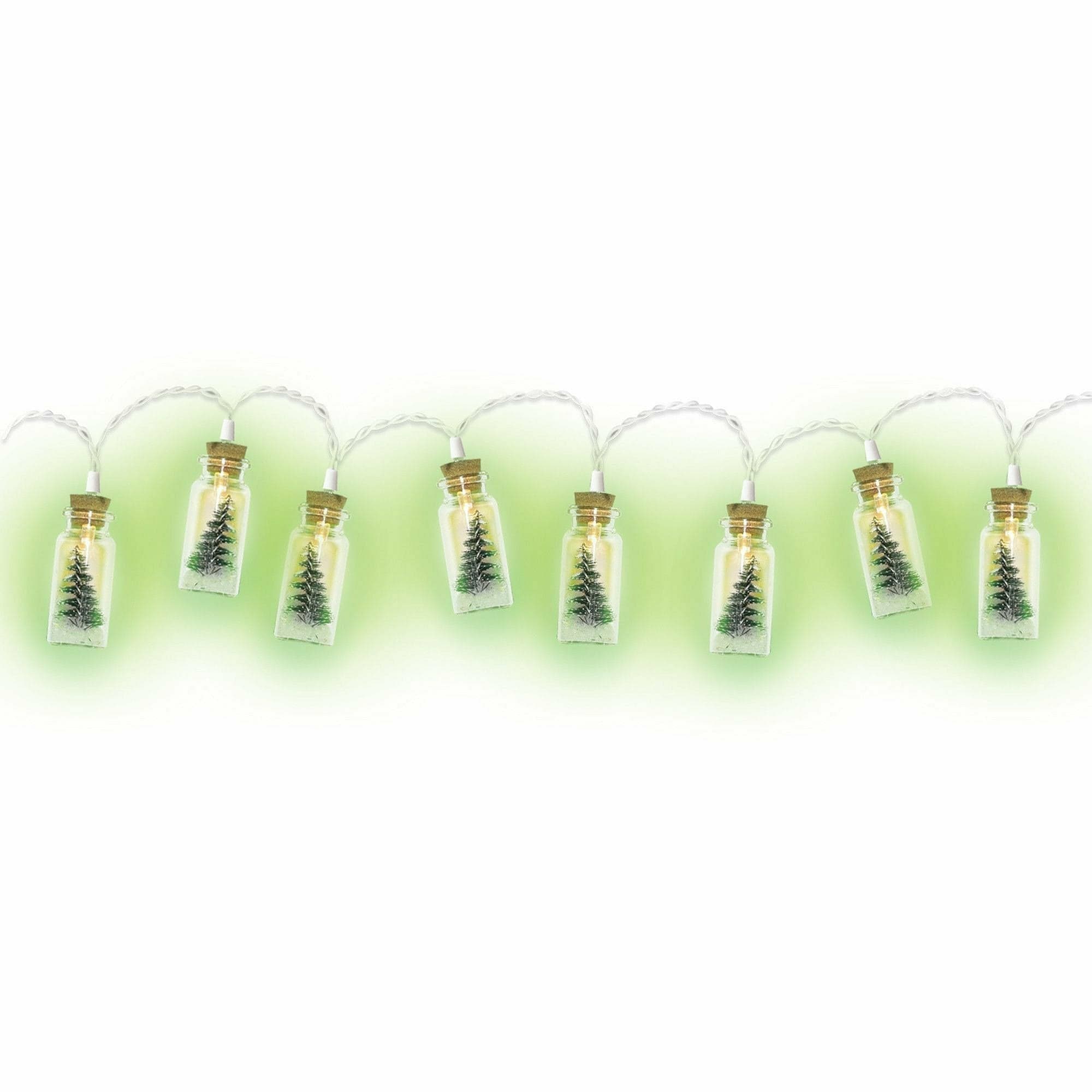Amscan HOLIDAY: CHRISTMAS Battery Operated Tree in Glass Bottle String Lights