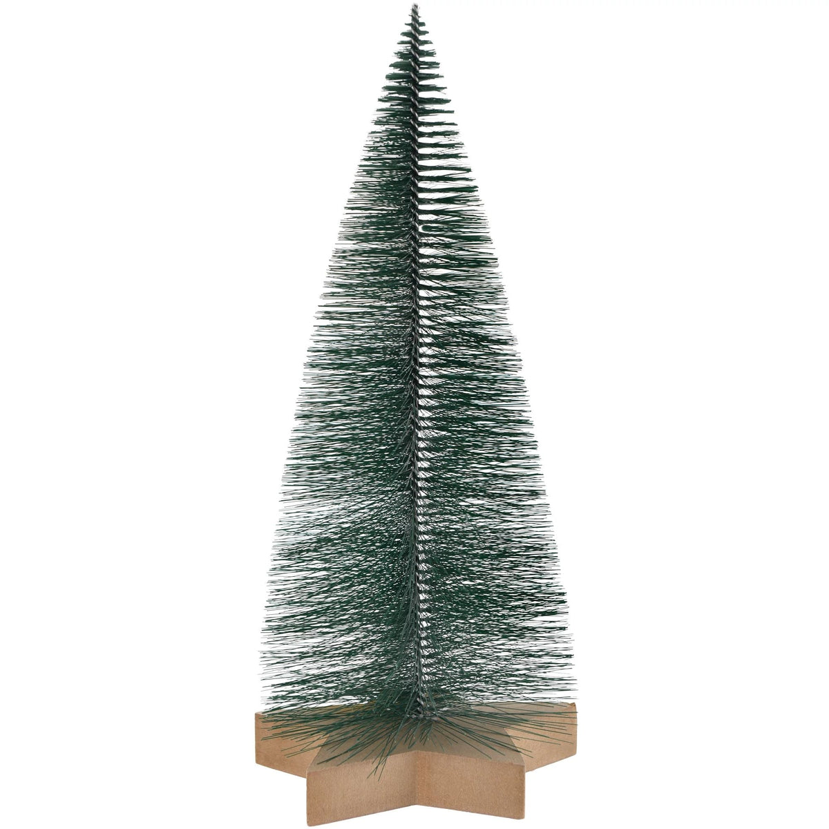 Amscan HOLIDAY: CHRISTMAS Bottle Brush Tree With Star Base - 14&quot;