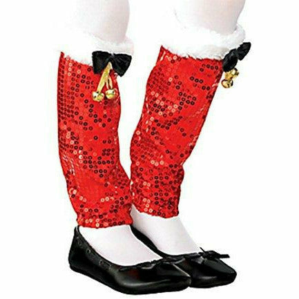 Amscan HOLIDAY: CHRISTMAS Child (4-6) Girls Santa Legwarmers