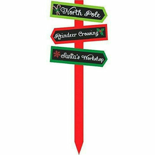 Amscan HOLIDAY: CHRISTMAS Christmas Arrow Yard Stake