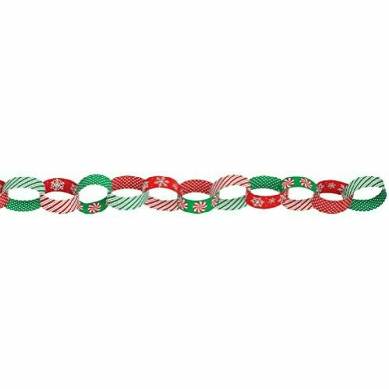 Amscan HOLIDAY: CHRISTMAS Christmas Chain Link Garland