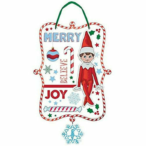 Amscan HOLIDAY: CHRISTMAS Christmas Elf Cardboard Hanging Door Sign