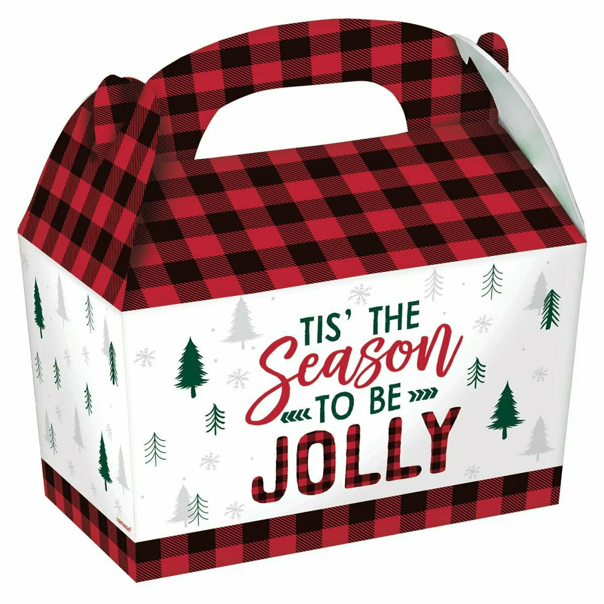 Amscan HOLIDAY: CHRISTMAS Christmas Large Gable Boxes