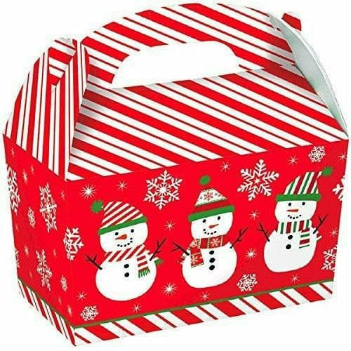Amscan HOLIDAY: CHRISTMAS Christmas Large Treat Boxes 5ct
