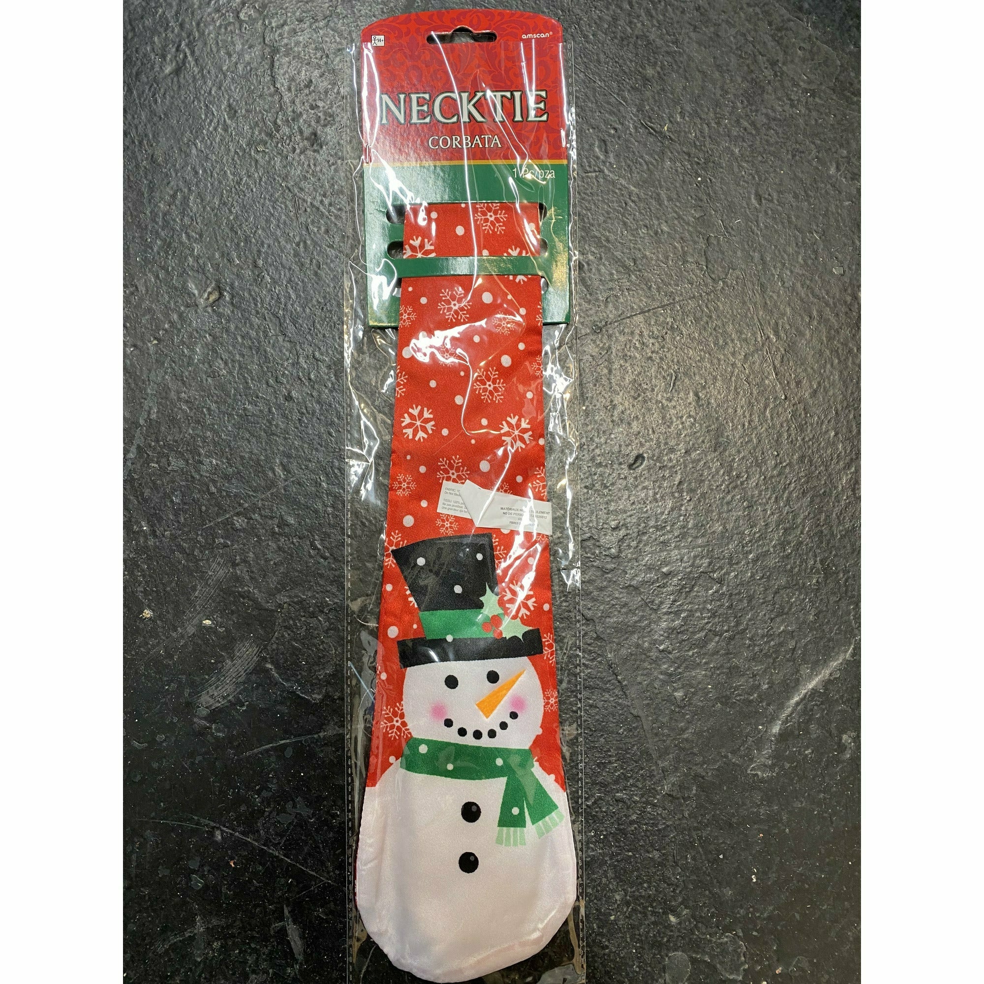 Amscan HOLIDAY: CHRISTMAS Christmas Snowman Necktie