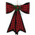 Amscan HOLIDAY: CHRISTMAS Christmas Traditional Plaid Deluxe Bow