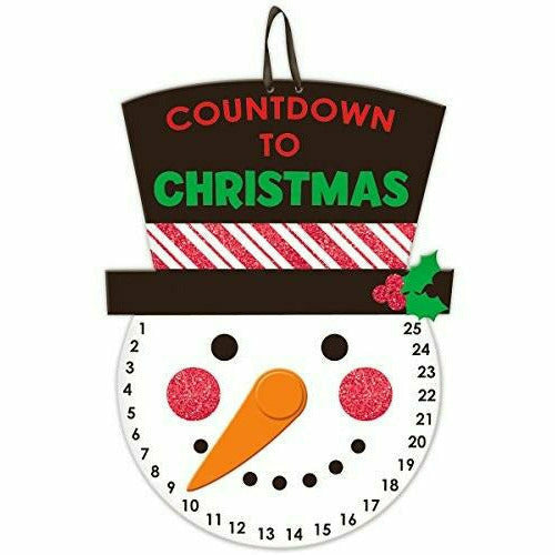 Amscan HOLIDAY: CHRISTMAS Countdown to Christmas Hanging Sign