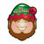 Amscan HOLIDAY: CHRISTMAS Elf Facial Hair Set