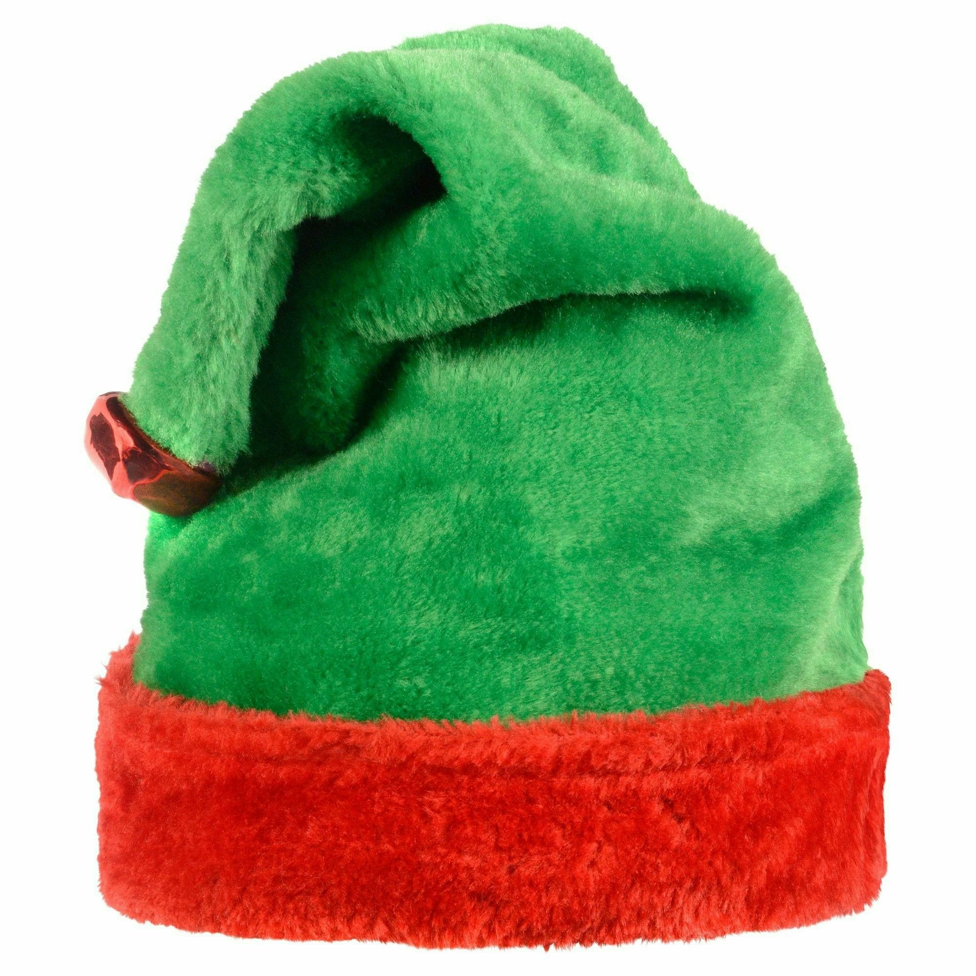 Amscan HOLIDAY: CHRISTMAS Elf Plush Value Hat Adult