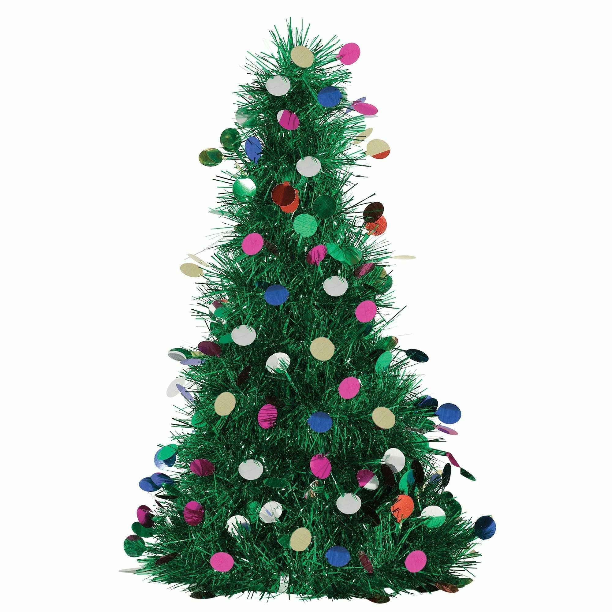 Amscan HOLIDAY: CHRISTMAS Extra Large Ornament Tinsel Tree 24"