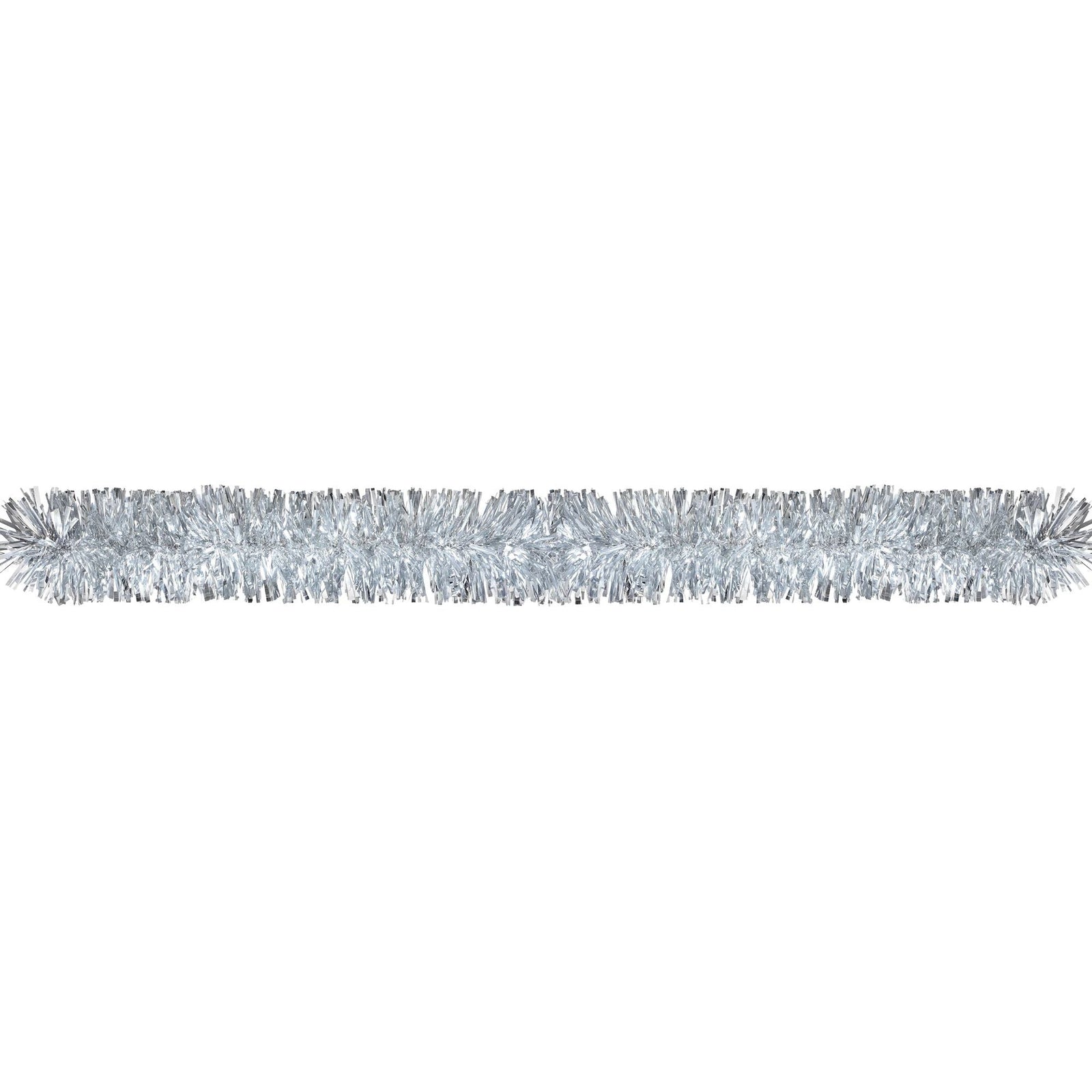 Amscan HOLIDAY: CHRISTMAS Giant Tinsel Garland - Silver