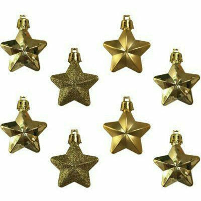 Amscan HOLIDAY: CHRISTMAS Gold Star Ornaments
