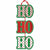 Amscan HOLIDAY: CHRISTMAS Ho Ho Ho Christmas Sign