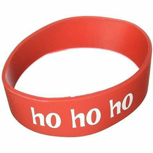 Amscan HOLIDAY: CHRISTMAS ho ho ho Festive Christmas Red & Green Cuff Band Party Favor