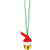 Amscan HOLIDAY: CHRISTMAS Jingle Bell with Hat Necklace