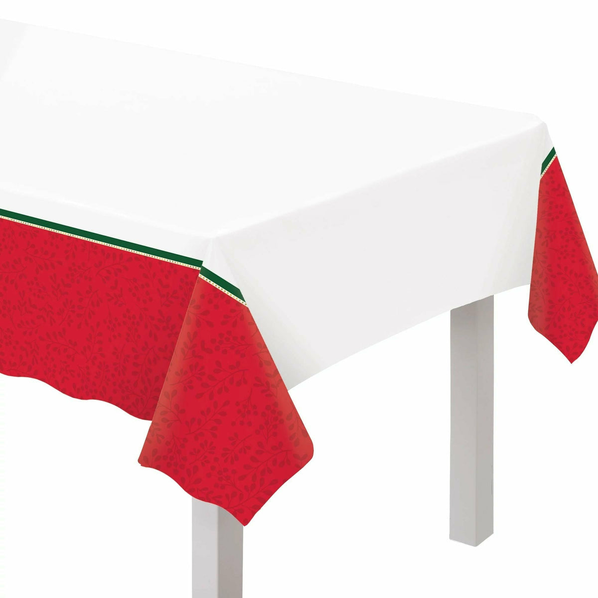 Amscan HOLIDAY: CHRISTMAS Joyful Tree Plastic Table Cover 54&quot; x 102&quot;