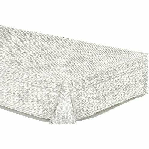 Amscan HOLIDAY: CHRISTMAS Lace Snowflake Table Cover