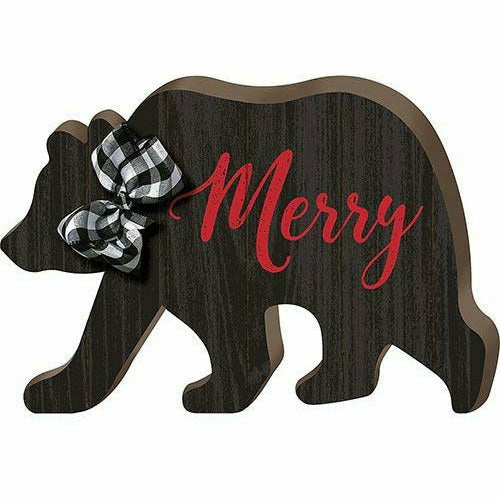 Amscan HOLIDAY: CHRISTMAS Merry Bear Sign