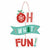 Amscan HOLIDAY: CHRISTMAS Oh What Fun Triple Sign