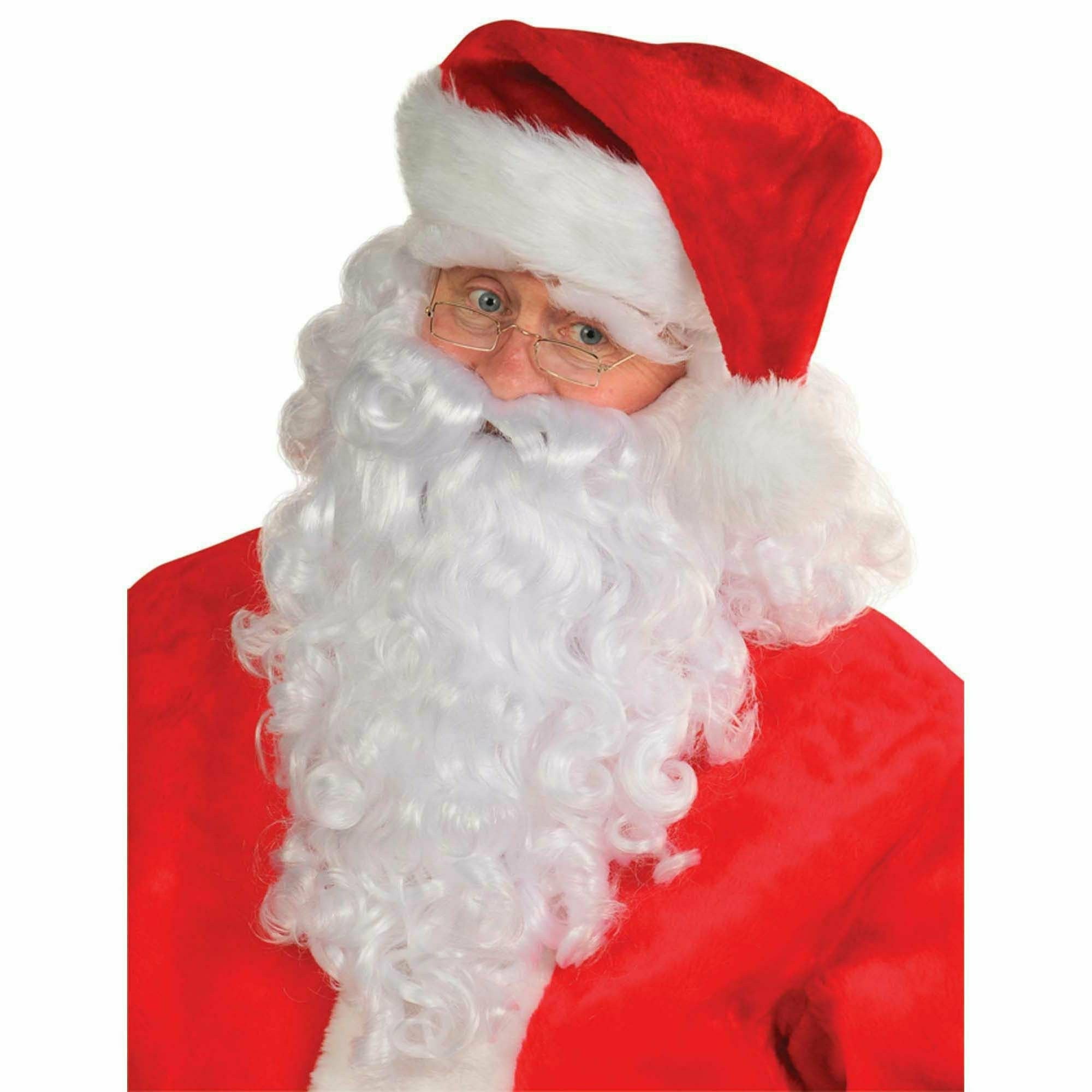 Amscan HOLIDAY: CHRISTMAS Premium Santa Wig & Beard Set