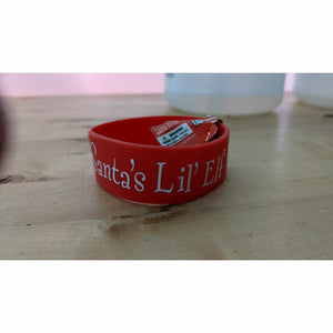Amscan HOLIDAY: CHRISTMAS Santa's Lil' Elf Festive Christmas Red & Green Cuff Band Party Favor