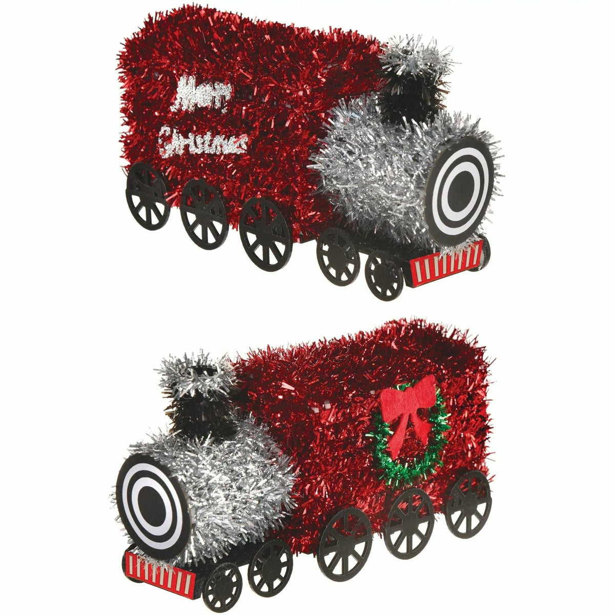 Amscan HOLIDAY: CHRISTMAS Small 3D Tinsel Train